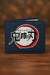 Demon Slayer Denim Wallet