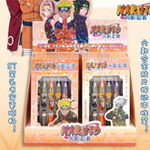 Naruto 6pcs Black Gel Pen Set