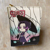 Shinobu Kocho Pattern Zipper Women Wallet
