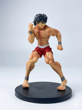 Baki Hanma fighting stance action figure