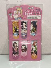 6pcs Demon Slayer Magnetic Bookmarks