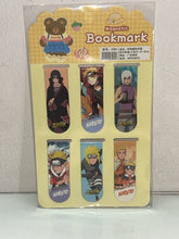 6pcs Naruto Magnetic Bookmarks