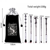 Harry Potter Wizarding World Makeup Brush Set with Pouch