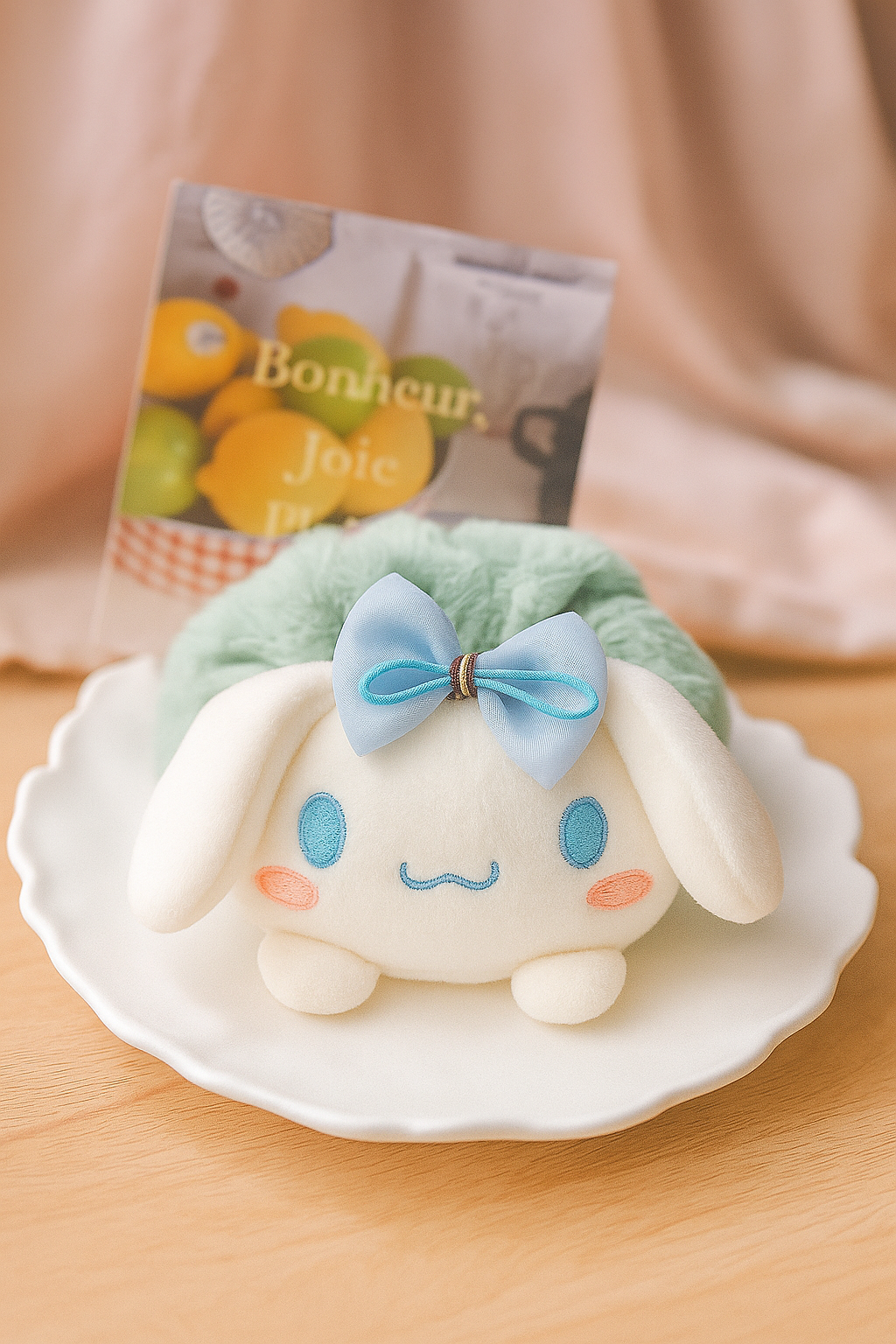 Cinnamon Roll Scrunchie