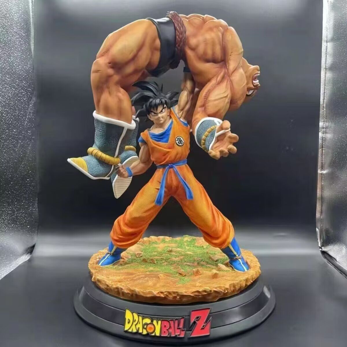 Goku's mid-battle action figure