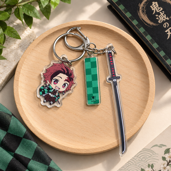 Kamado Tanjiro keychain