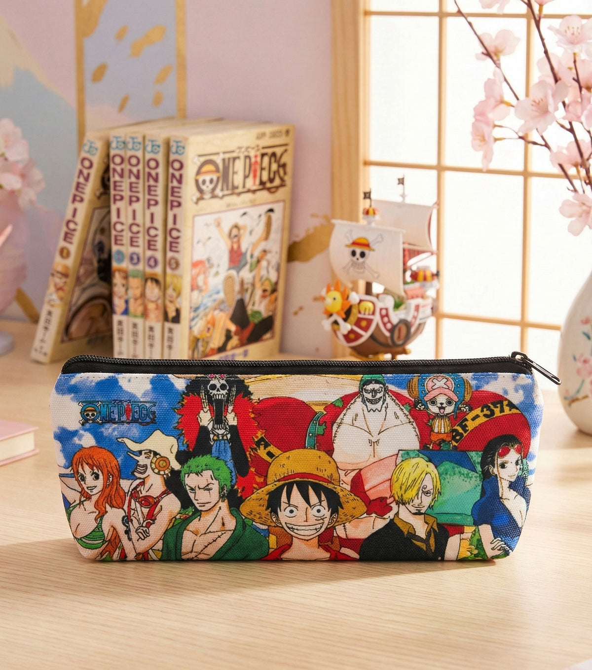 One Piece Anime Pencil Pouch