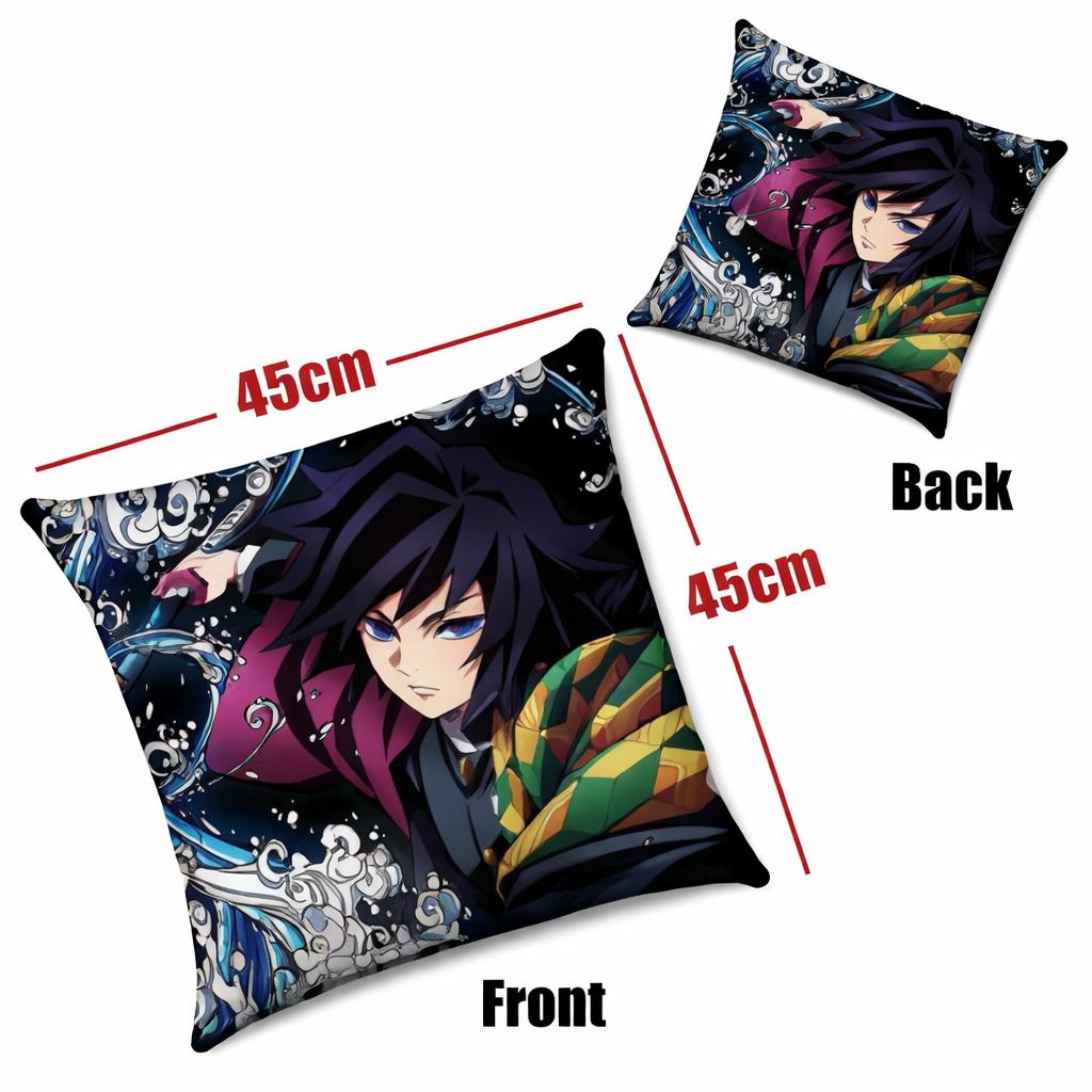 Demon Slayer Giyu's Square Anime Pillow