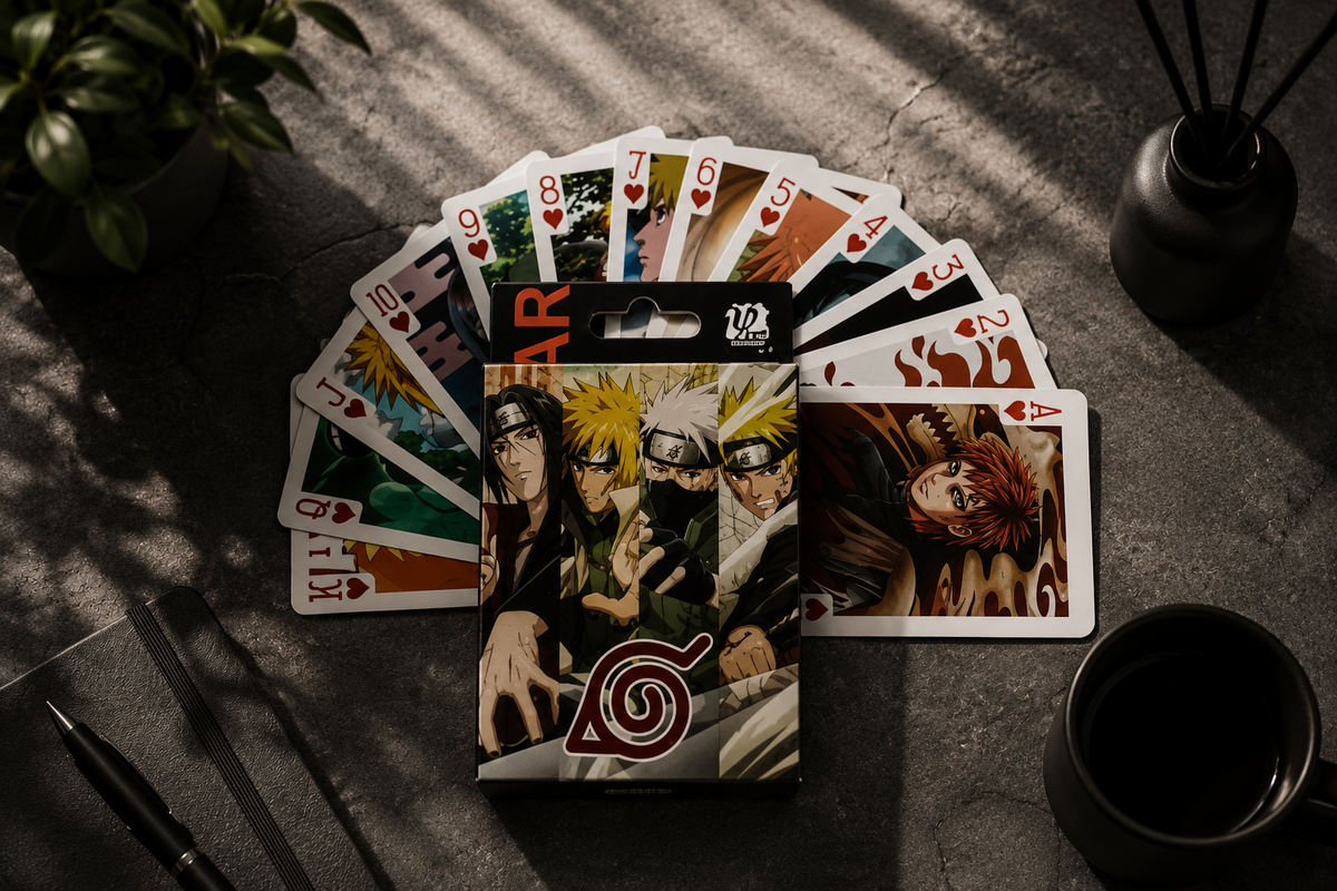 Naruto Anime Poker Card Set