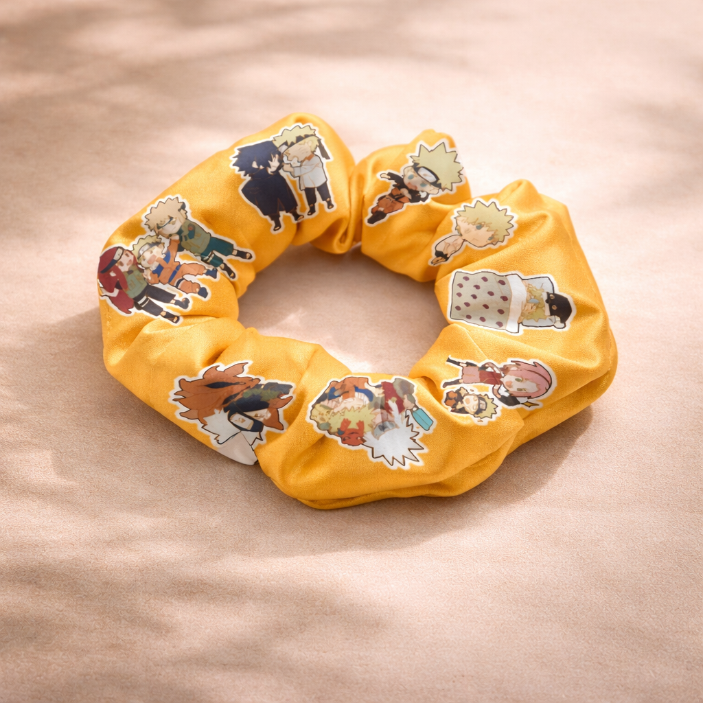 Naruto Anime Scrunchie