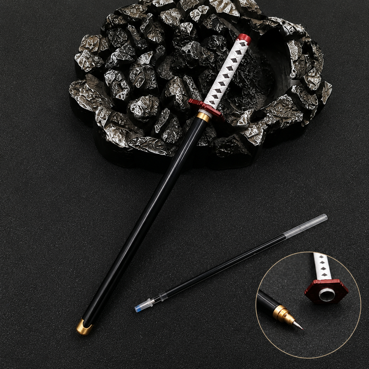 Tomioka Giyu Sword Black Gel Pen