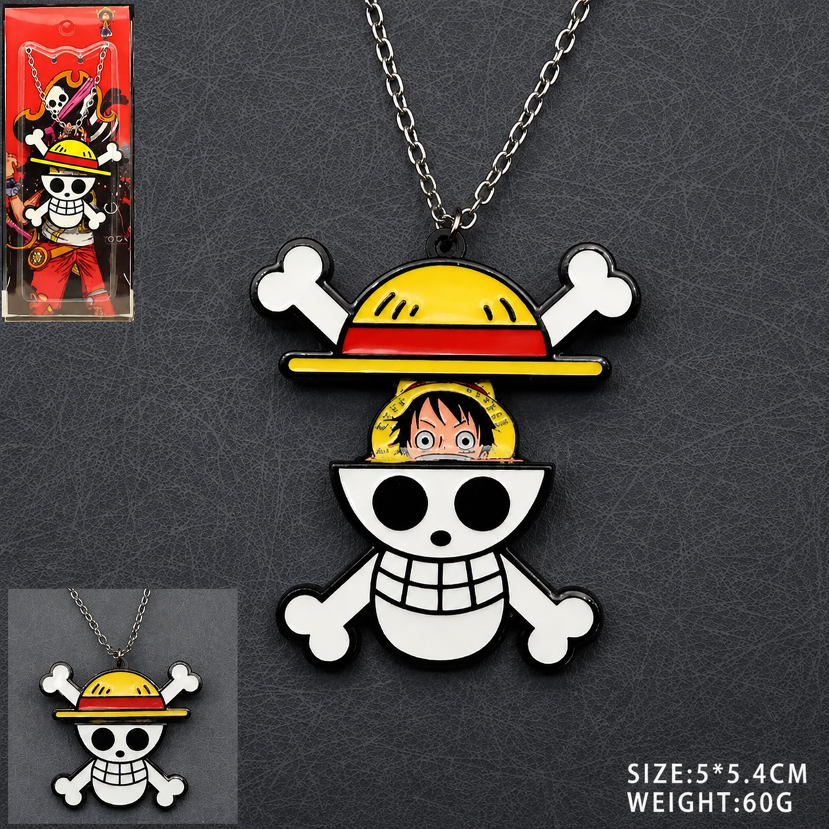 Luffy One Piece Anime Necklace